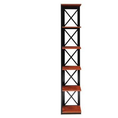 Darek 63.75" H x 12" W Corner Bookcase