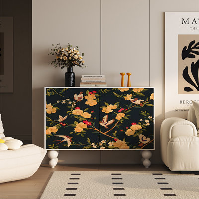Solid Pine Decorative Cabinet