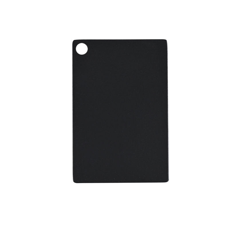 Elegant Kitchen and Bath Metal Finish Sample in Black