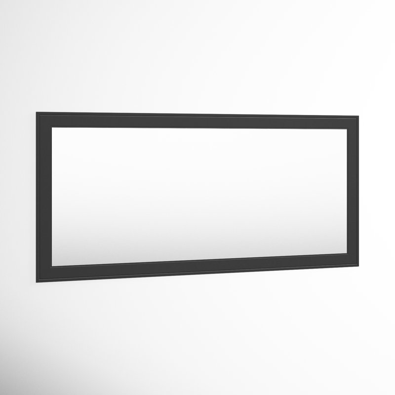 Miroir Bovee, Noir, 31,5 po x 67,5 po