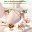 Table de massage pliante portative, canapé-lit, beige