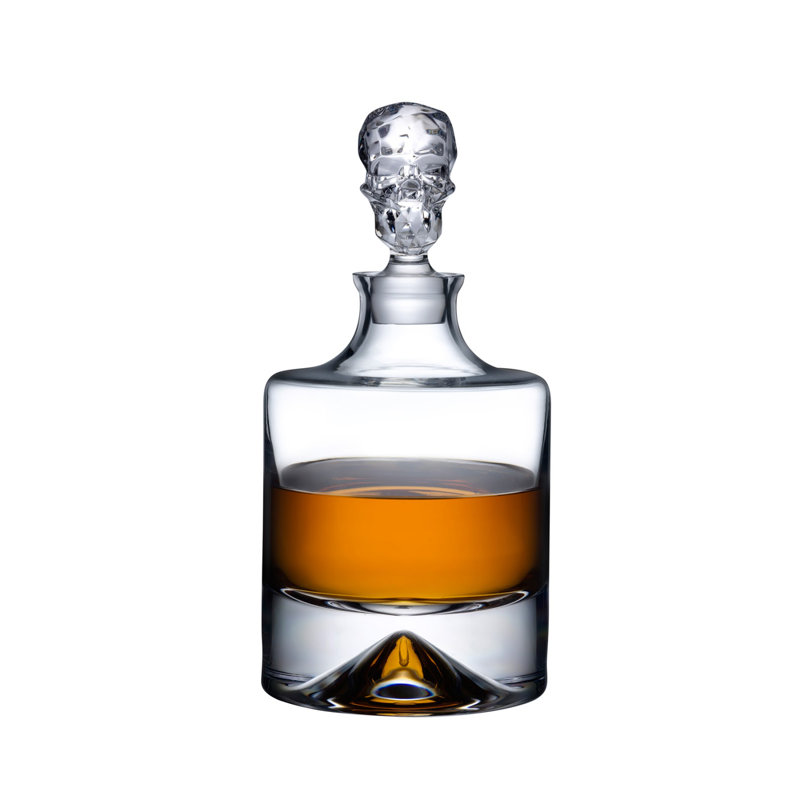 Shade Crystal Lead Free Crystal Whiskey Decanter