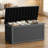 67.76"W 260 Gallon Water Resistant Resin Lockable Deck Box(Black)-122410733
