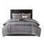 Ensembles de literie luxueux en jacquard, polyester grand, décoration intérieure moderne