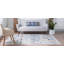 Tapis bleu clair Jorelus-1408386657