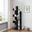 Myhia 145 cm H x 50 cm W Geometric Bookcase-1497078694