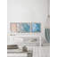 Lundys Happiness Comes In Waves by Marmont Hill - 3 Piece Single Picture Frame Painting-1346119105