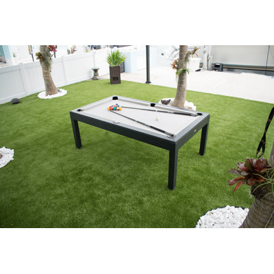 Panama Jack Billiard Panama Jack Outdoor 7' Pool Table with Leg Levelers