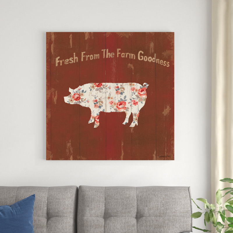 " Farm Patchwork X ", 36" H x 36" W