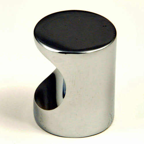 Poignée cylindrique de 1 po de diamètre, Chrome