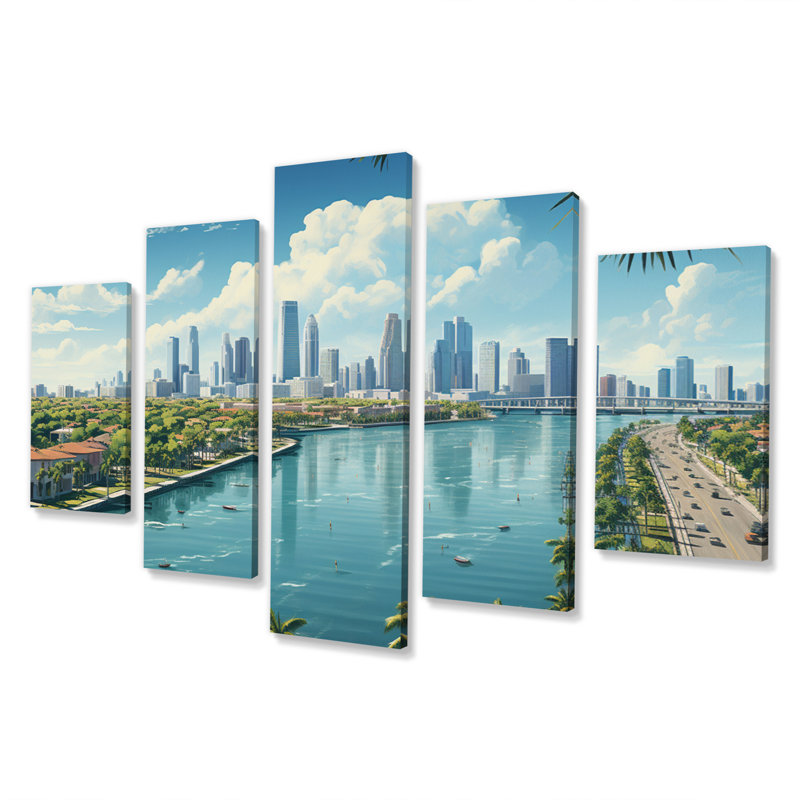 5 pièces Miami Sunshines State III