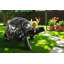 Statue tortue géante en aluminium NIFao - Sculpture intérieure et extérieure de jardin et décoration - 49 po x 30 po x 32 po