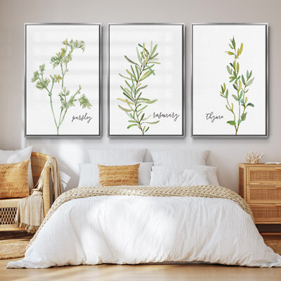 " Fresh Sprig Parsley " 3 - Pieces
