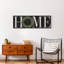 Couronne de maison sur toile