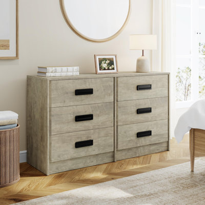 6-Drawer Dresser for Bedroom