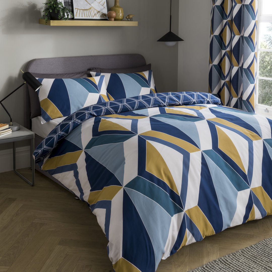 Diamond Geo Duvet Cover Set