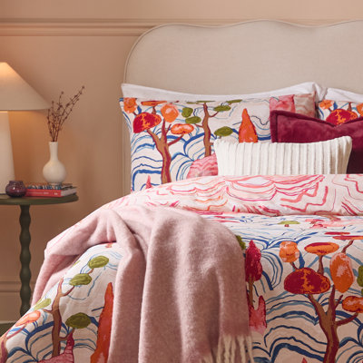 Terra Nova Polyester No Pattern Duvet Cover Set with Pillowcases