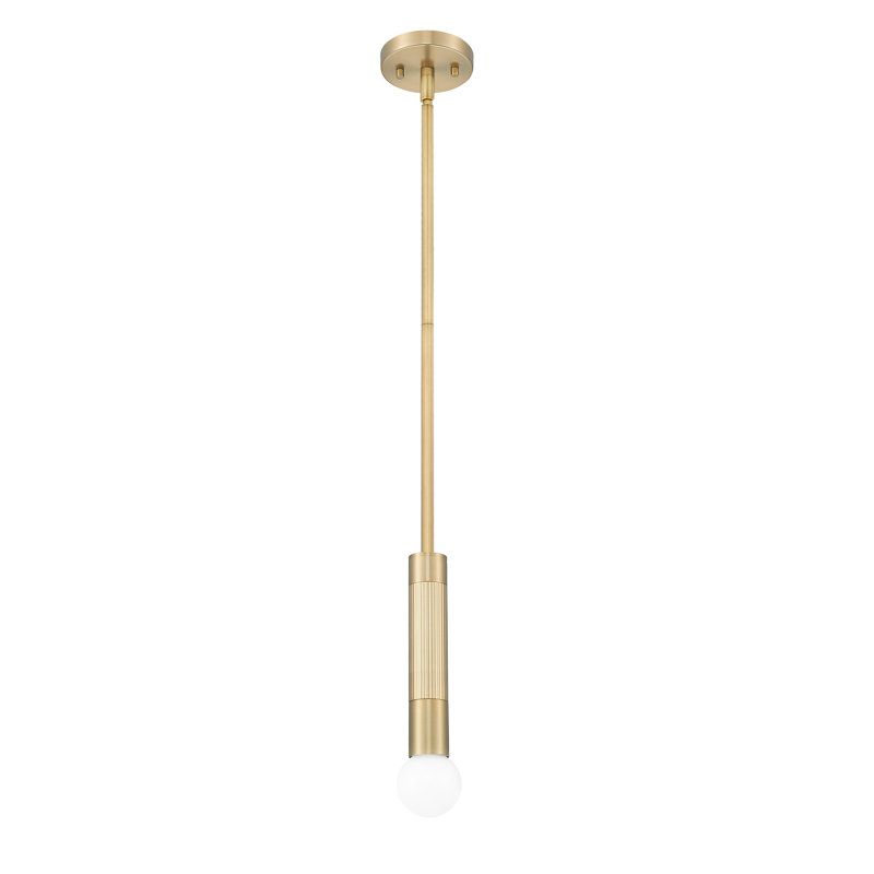 Luminaire suspendu 1 lumière Lipman, Doré