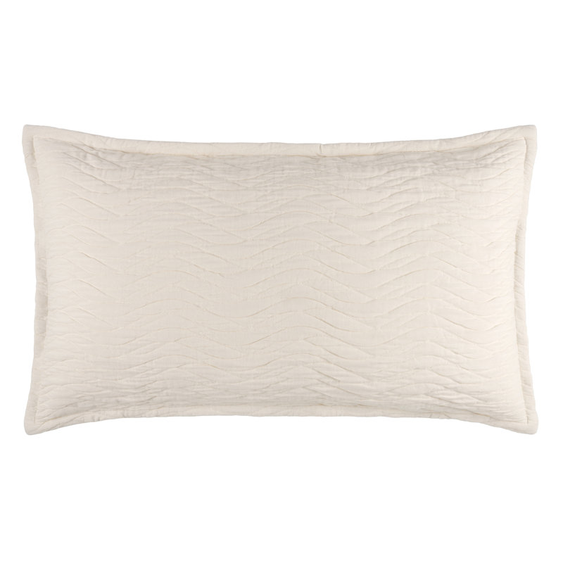 100% Cotton Quilted Sham, King Sham