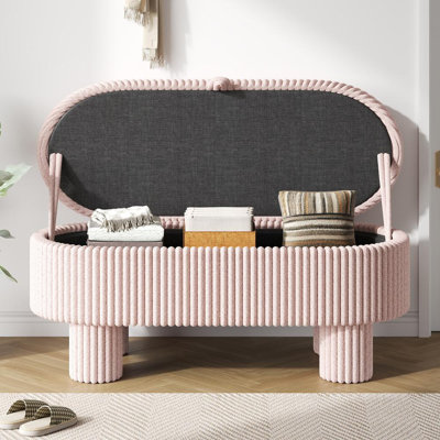 Repose-pieds moderne avec rangement caché
