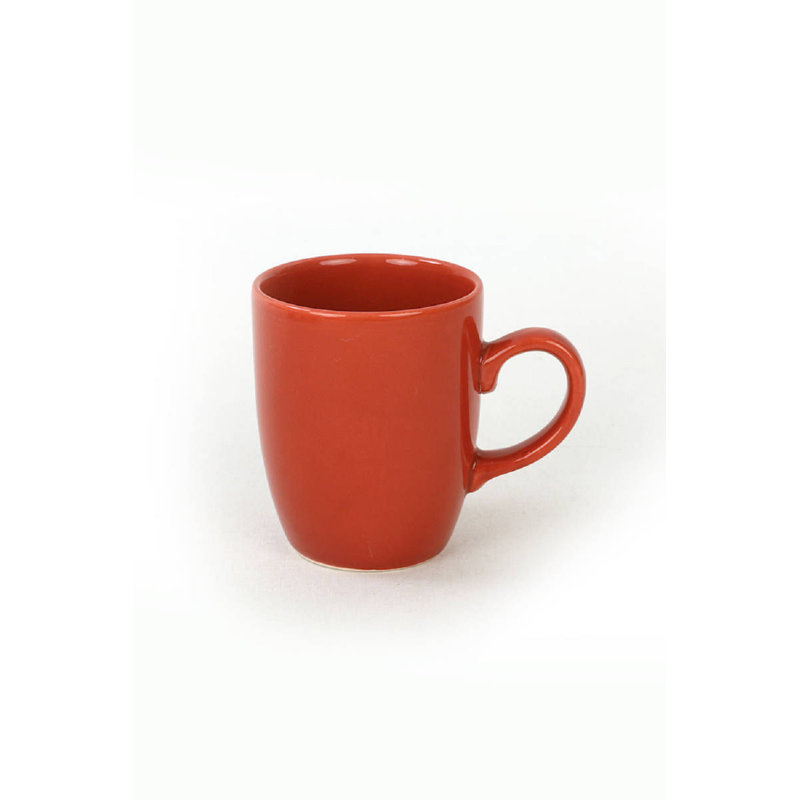 Collazo Eco-Friendly Ceramic Stoneware Mug Set (6 Pieces), 10.6 oz | Antibacterial, Easy to Clean, Dishwasher Safe Up to 122°F, Microwave Safe | Perfect for Coffee, Tea & Hot Beverages, Durable & Stylish Design