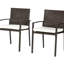 2 chaises de patio pour l'extérieur avec coussin, chaises en PE et coussin blanc crème pour le jardin. Chaise. Crémeux