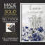 «Gather With Love», reproduction encadrée - bois massif-850617329-850617336