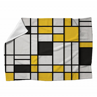 Machine Printed Throw Blanket