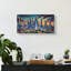 «Chicago - Peinture futuriste» par Rey Klimt, art mural acrylique-379237871