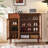 15 Pair Shoe Storage Cabinet