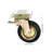 8-Inch Universal Swivel Caster Wheels With Brakes Heavy Duty Rubber And Steel For Carts, Cabinets, Furniture, And Industrial Use