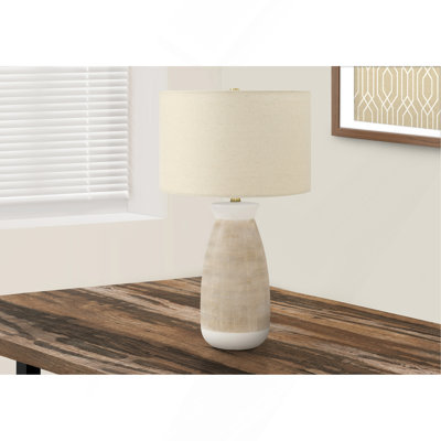 Lighting, Table Lamp, Ceramic, Shade, Contemporary