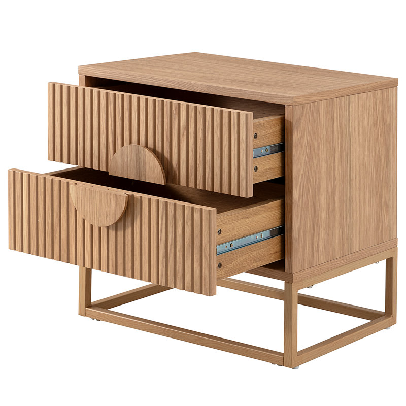 SANGKO Bedside table, oak