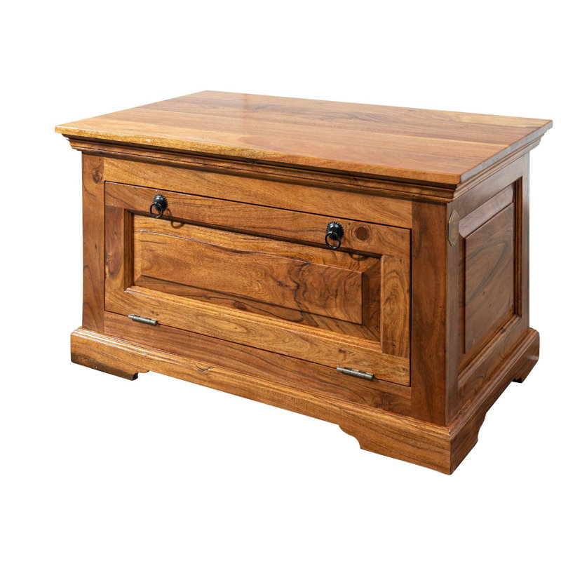 Oxford Solid Wood 85 cm W Chest of Drawers, Honey