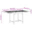 Lamson 4 - Person Teak Patio Dining Set with Rectangular Table