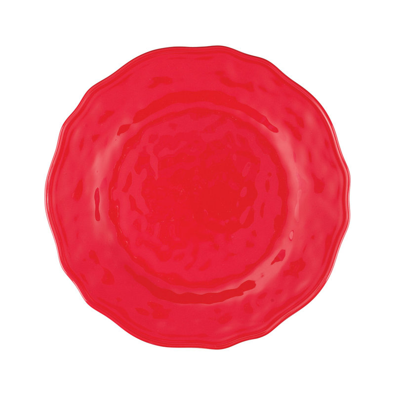 Holiday Red, 8.75" Melamine Plate S6