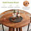 Acacia Round Solid Wood Dining Table