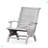 Auzenne Metal Outdoor Lounge Chair-726635421