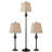 Tamarrion 60'' Traditional Floor & Table Lamp Set