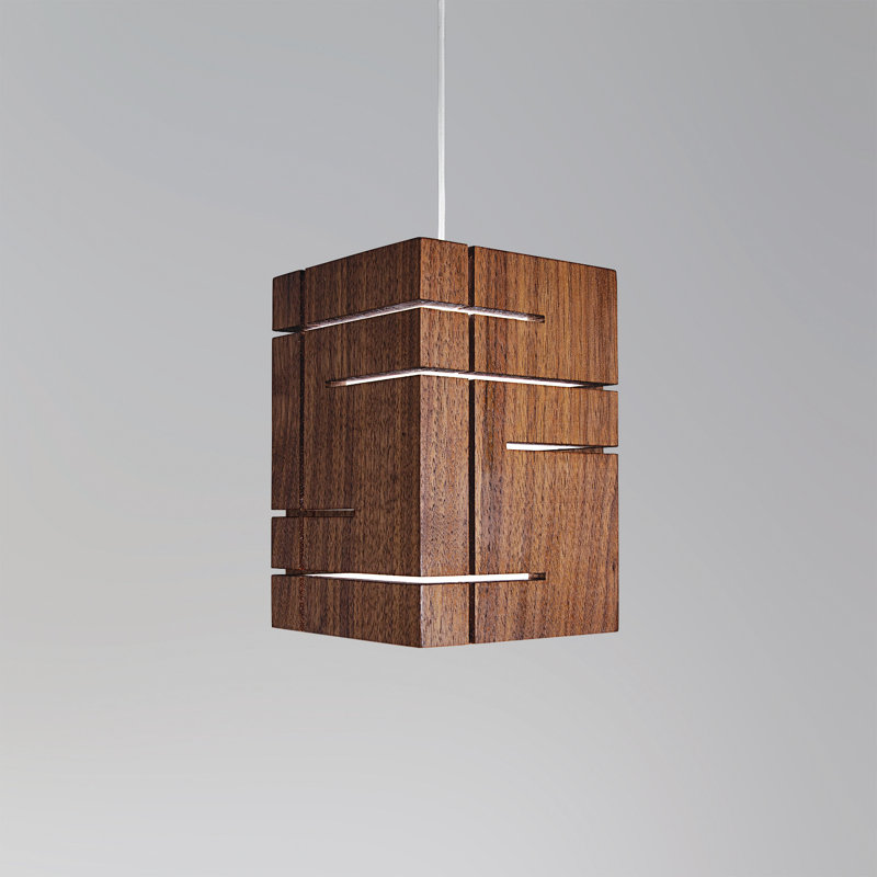 Claudo 1 - Light Pendant, Walnut, 3500K