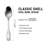 Classic Shell Place Spoons by Oneida (18/10)