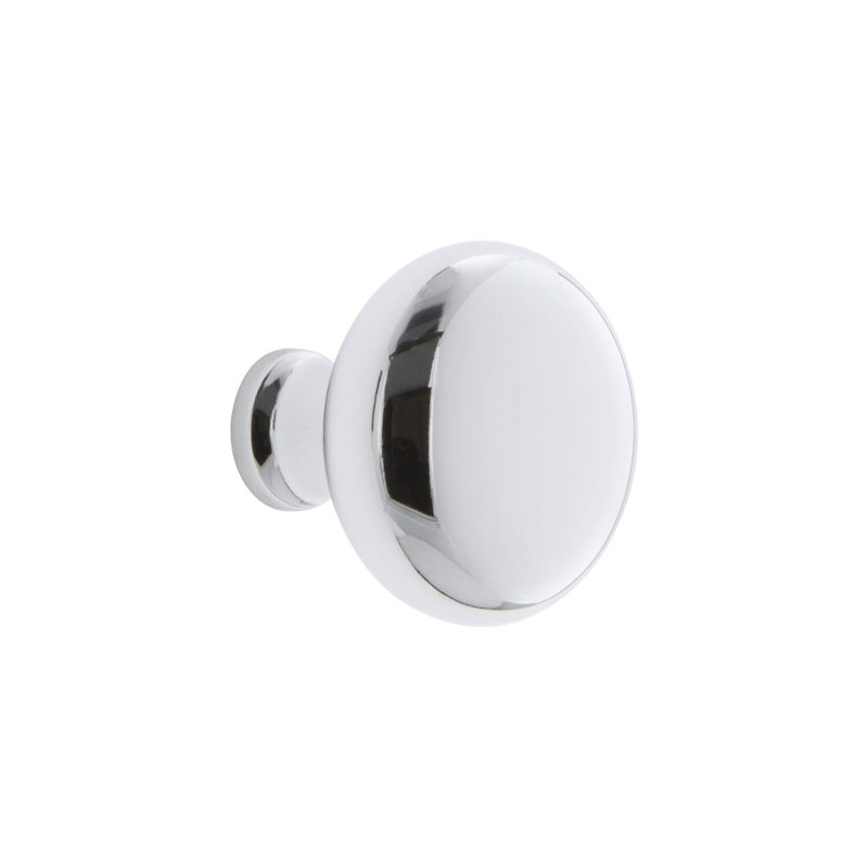 Fifth Avenue Cabinet Knob, Bright Chrome
