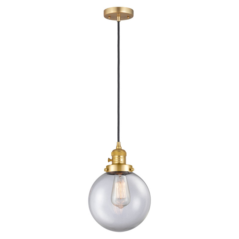 Luminaire suspendu sphère 1 lumière Lorri