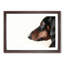 Dachshund Dog - Picture Frame Painting Print-55491086-55491082