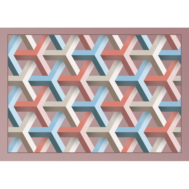 Gieneke Geometric Area Rug, Rectangle 155 x 230cm