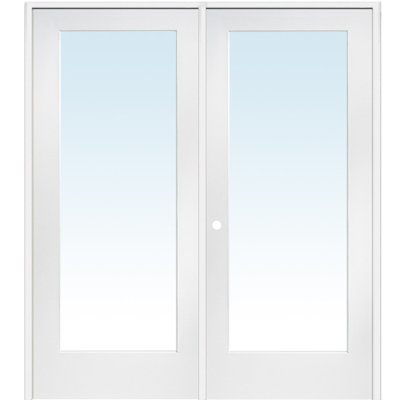 Portes françaises en verre