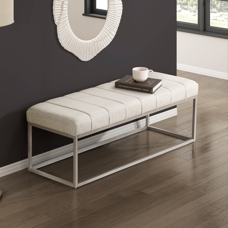 Banc d'entrée 1PC; Finition champagne