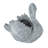 16.5x9x15.5" Mgo Swan Planter