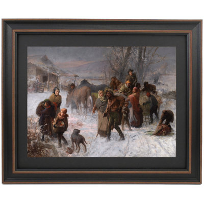 The Underground Railroad by Charles T. Webber | Framed Print
