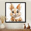 Caricature de l'adorable bébé lapin I - Lapin, art mural-486458913-313631242